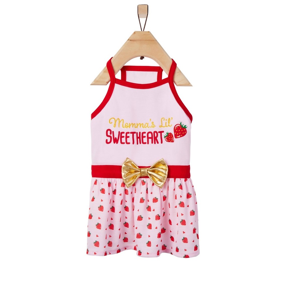 Frisco Momma’s Lil Sweetheart Dog and Cat Dress - Large